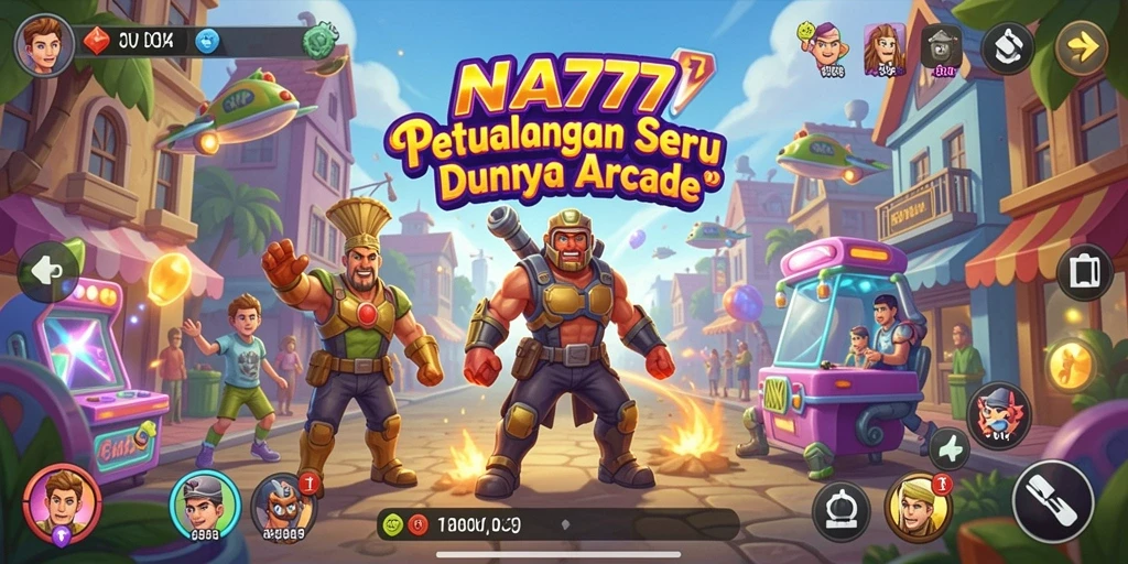 Tampilan gameplay seru dari NA777 yang menantang pemain.