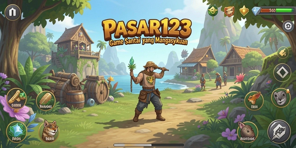Screeshot gameplay PASAR123 yang menunjukkan momen seru dalam permainan Casual.