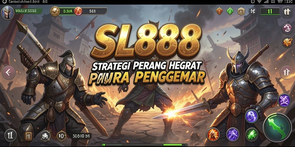 Screenshot gameplay SL888 menampilkan momen strategis yang mendebarkan.