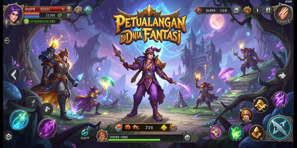 Tampilan gameplay menarik dari SVIP9 yang penuh petualangan.