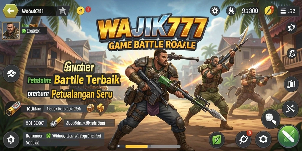 Tampilan aksi seru dalam gameplay WAJIK777 yang mendebarkan.